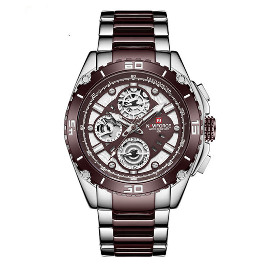 Reloj Empresarial Multifuncional NAVIFORCE - Cuarzo Resistente - Image 6