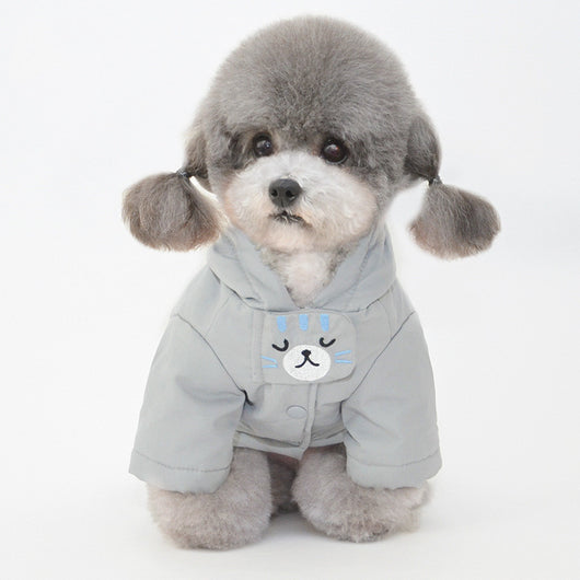 Abrigo y Gorro para Perros Pequeños y Medianos - Algodón Acolchado Invierno y Otoño - Image 5