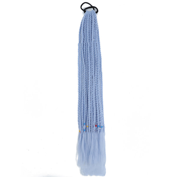 Peluca de Coleta Trenzada 24 Pulgadas 50g - Estilo Dreads