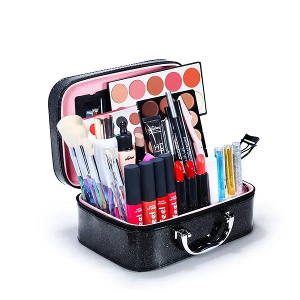 Set Completo de Maquillaje para Principiantes - Caja de Regalo Ideal para Estudiantes