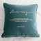 Green 45 X 45 Cm Square Pillow