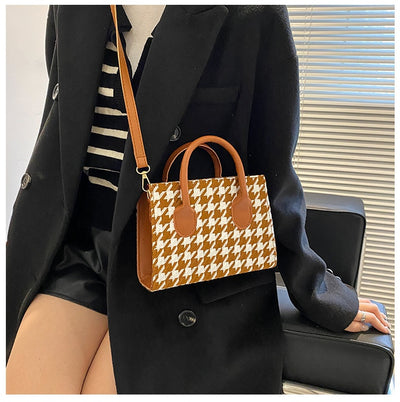 Bolso de Cuadros para Mujer - Bandolera Casual Crossbody - Image 14