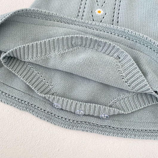 Conjunto de Abrigo Calado y Falda Tejida para Bebé - Image 22