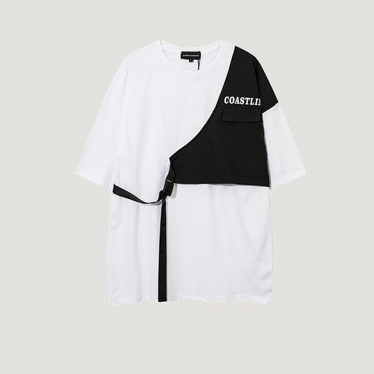Playera Suelta Negra con Mangas Cortas - Comodidad Total - Image 7