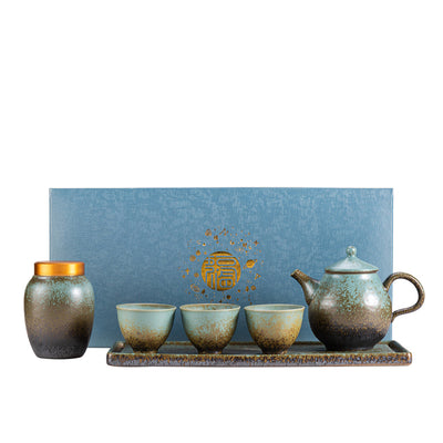 Juego de Té Kung Fu de Plata Artesanal con Detalles Punteados - Image 10