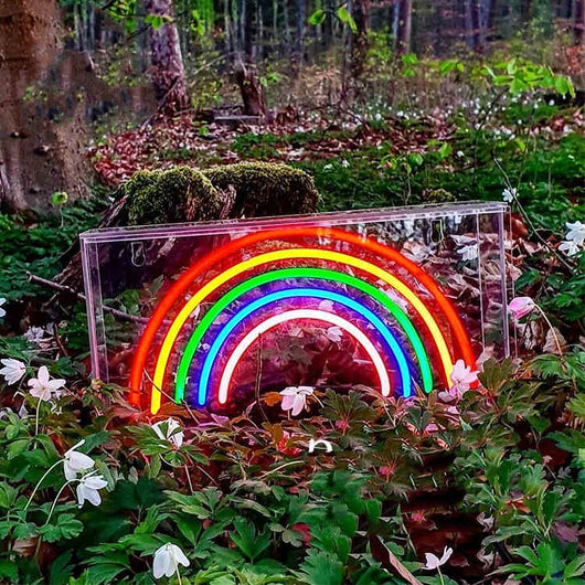 Fondo Neon Arcoíris - Regalo Creativo Moderno - Image 11