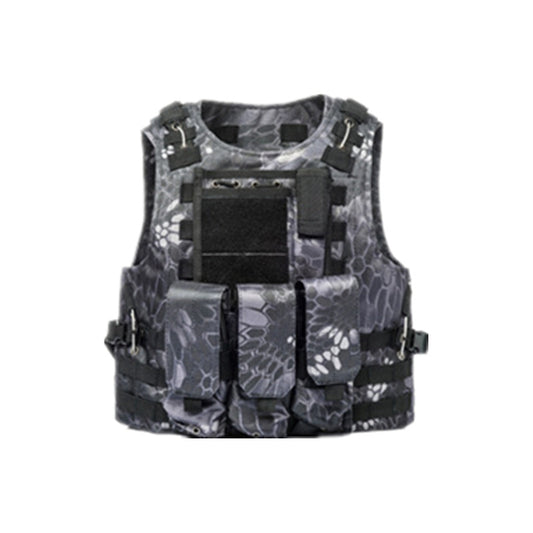 Chaleco Táctico Anfibio MOLLE Camuflaje Multiusos Ligero