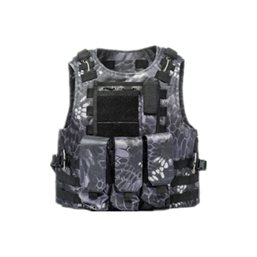 Chaleco Táctico Anfibio MOLLE Camuflaje Multiusos Ligero