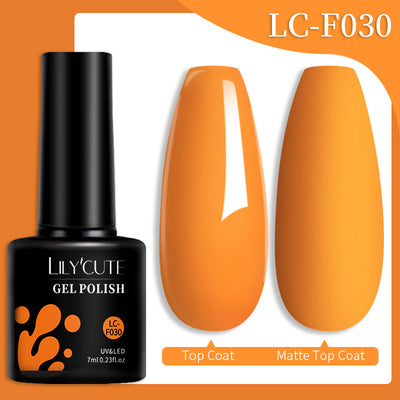 Set de Pegamento para Uñas con Brillo de Color Sólido - Image 65