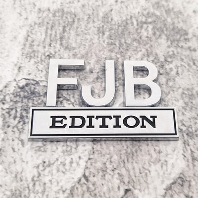 Emblema Modificado FJB para Automóvil - Diseño Estándar Premium - Image 2