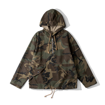 Parka Táctica con Capucha Camuflaje - Abrigo Impermeable para Aventuras - Image 65