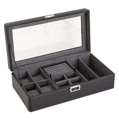 Caja de Almacenamiento para Relojes de Lujo con Patrón de Lichi - 3, 6 o 12 Compartimentos - Image 24