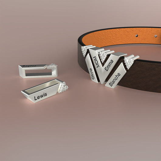 Pulsera de Cuero Personalizada con Sistema de Cierre Ajustable - Image 31