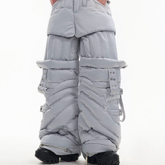 Pantalones Casuales de Invierno para Hombre con Piernas Acolchadas y Reforzadas - Image 9