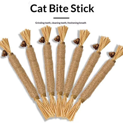 Juguete Mordedor de Rafia con Catnip para Gatos - Image 2