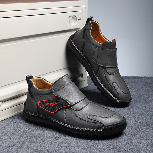 Zapatos de Cuero Artesanales con Plataforma para Tallas Grandes - Image 4