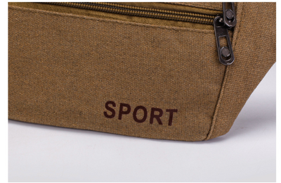 Bolsa Mensajero de Lona Gruesa para Hombre - Image 9