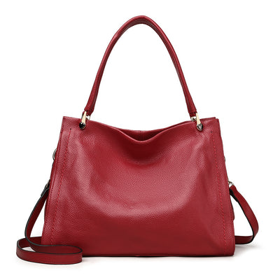 Bolso de Cuero Genuino para Mujer - Diseño Minimalista de Bandolera - Image 4