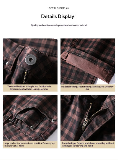 Pantalones Casuales de Algodón Estilo Británico para Hombre - Image 17