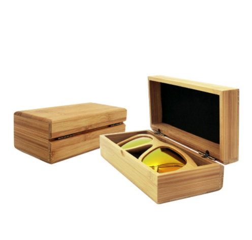 Estuche para Gafas de Madera Natural