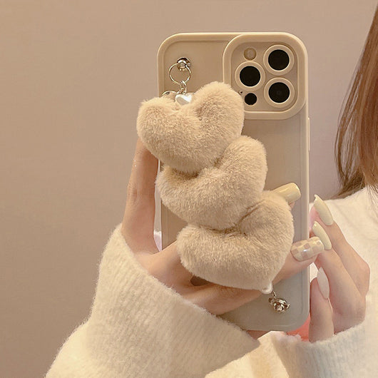 Funda Corazón Suave para Teléfono con Pulsera de Silicona - Image 5