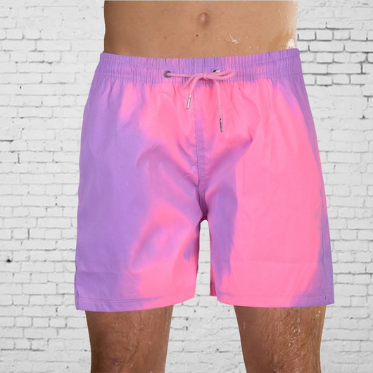Shorts de Baño Termocromáticos para Hombre - Secado Rápido y Estilo Verano - Image 38