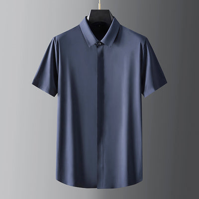 Camisa Ejecutiva de Manga Corta para Hombre - Image 3