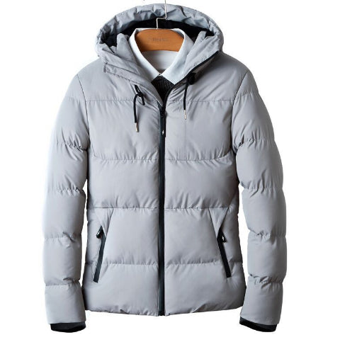 Chaqueta de Algodón con Capucha para Hombre - Image 12