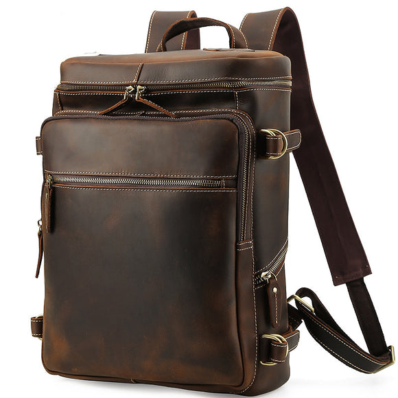 Mochila de Cuero Premium