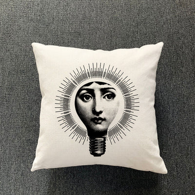 Funda de Almohada de Algodón y Lino para Sala de Estar - Image 27