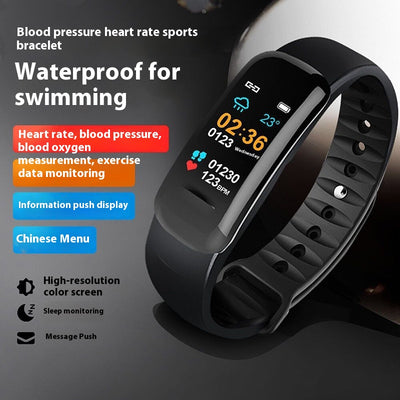 Reloj Deportivo Inteligente con Monitor Cardíaco y Presión Arterial