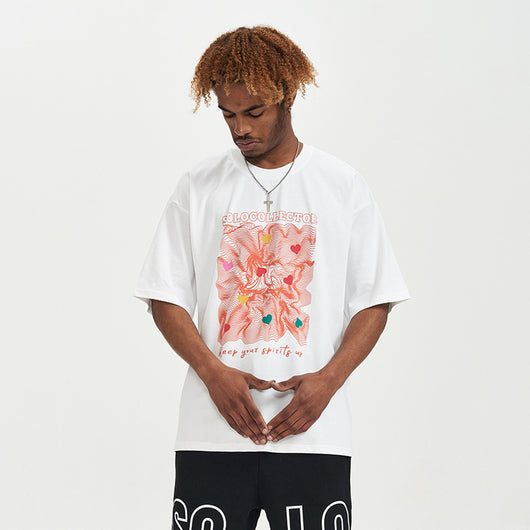 Camiseta Estampada Digital de Manga Corta para Hombre - Image 11