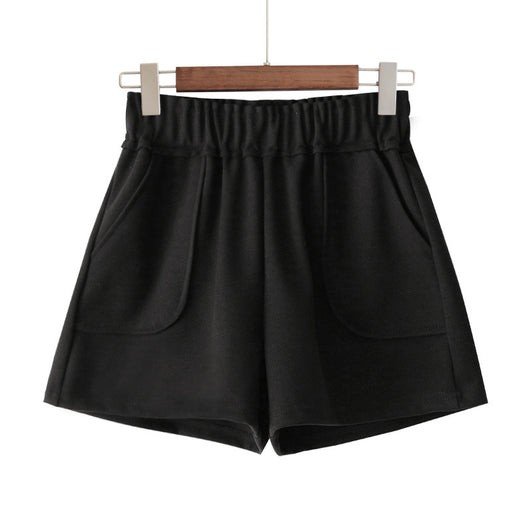 Shorts Tipo Falda Cintura Alta Pierna Ancha Estilo A-Line - Image 11