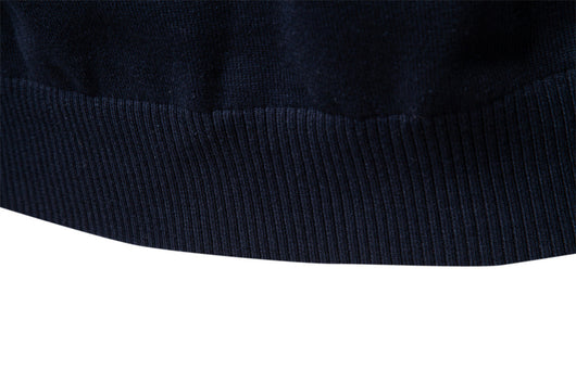 Suéter Casual con Cuello Tipo Polo y Cierre de Cremallera - Image 10