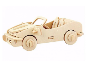 Rompecabezas 3D de Madera para Niños - Juguete Educativo DIY - Image 5