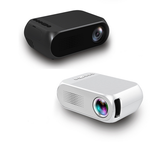 Proyector Portátil HD 1080P - Mini Proyector para Cine en Casa