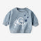 Sudadera de Algodón Puro en Colores Sólidos