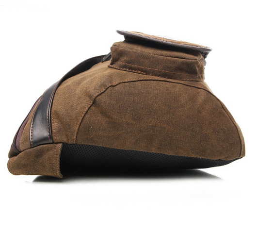 Bolsa de Lona Retro Coreana para Hombre - Mochila Diagonal Estilo Estudiante - Image 4
