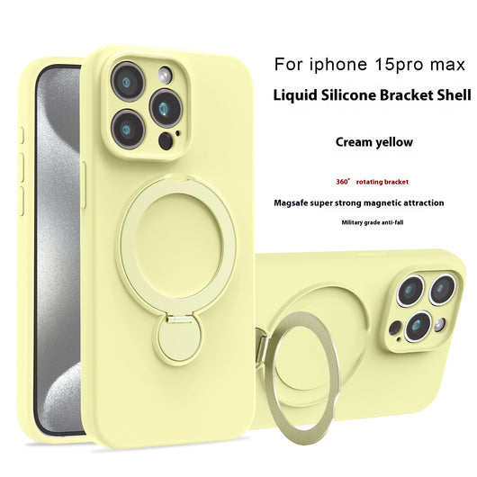 Funda Magnética de Silicona Líquida con Soporte - Protección Anti-caídas - Image 8