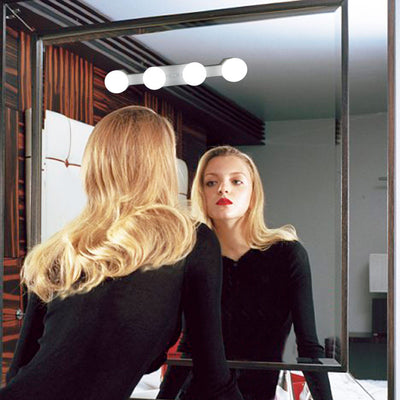 Espejo de Maquillaje con Luz LED y Carga Portátil