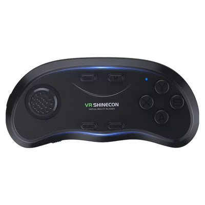 Black VR SHINECON wireless Bluetooth gamepad with a directional pad, action buttons, and function buttons. - Image 5