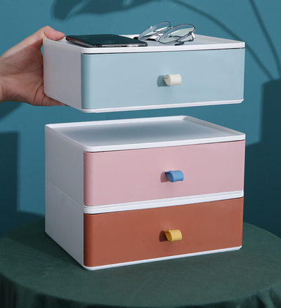 Organizador de Cosméticos con Cajones - Caja de Almacenamiento Plástica - Image 12