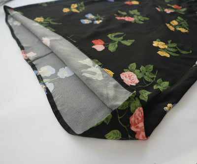 Vestido Largo Vintage con Estampado Francés y Mangas Largas - Image 13