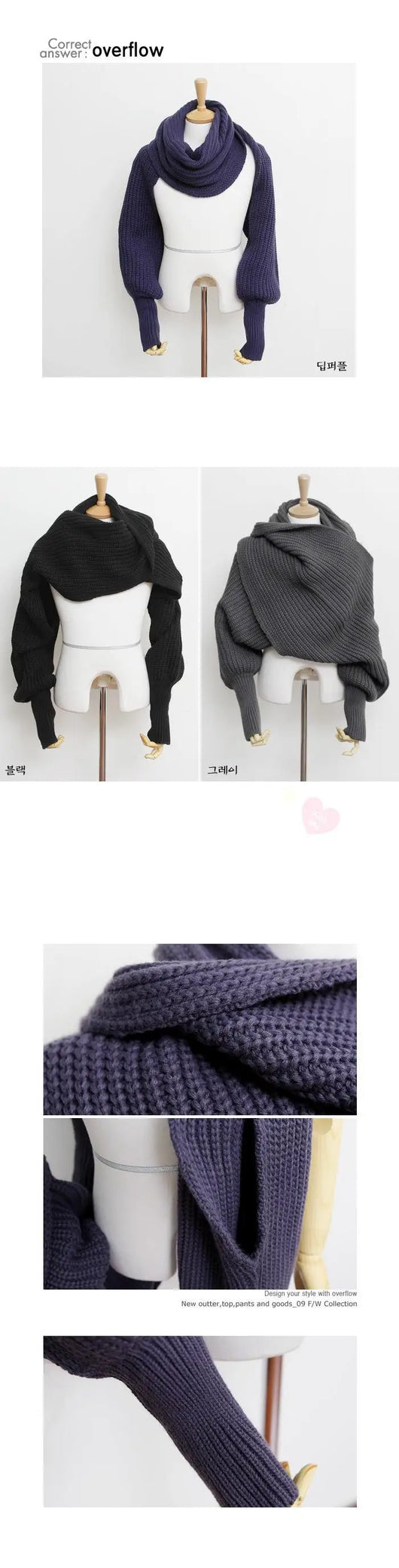 Bufanda Suéter Cashmere para Mujer - Elegancia y Calidez - Image 13