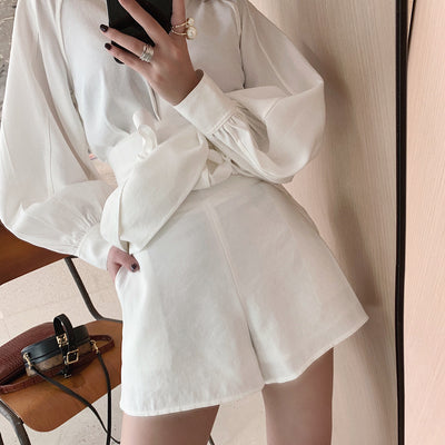 Camisa Blanca Casual Elegante - Image 6