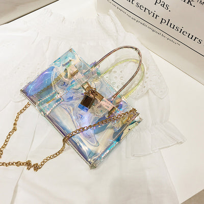 Bolsa de Playa Transparente Platinum - Image 4
