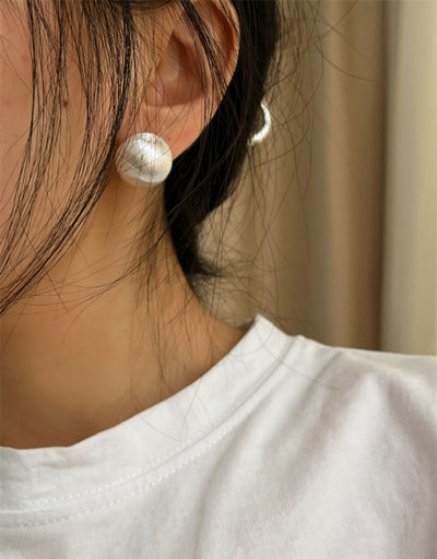 Aretes de Plata S925 Acabado Satinado - Lujo Accesible y Versátil - Image 15