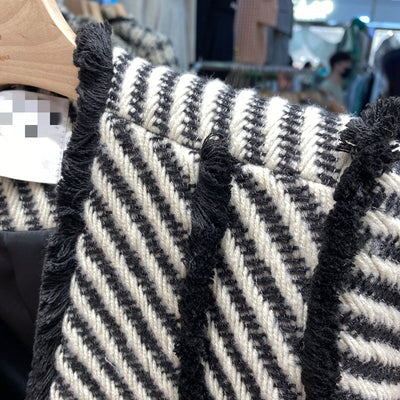 Abrigo Tweed con Plumón para Otoño e Invierno - Image 9