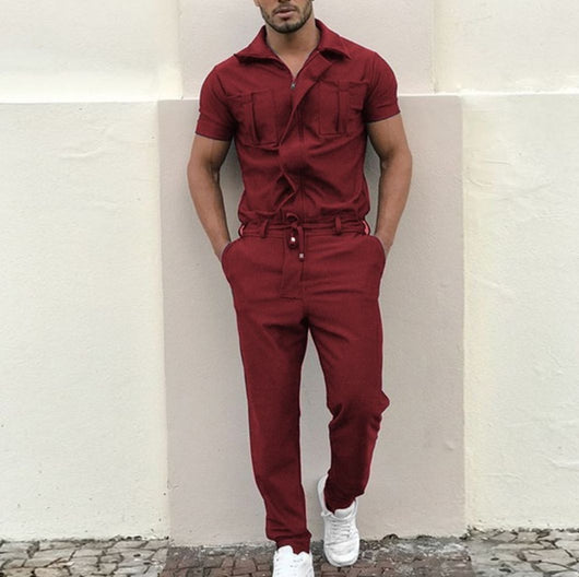 Pantalón Casual Suelto Hombre - Conjunto de Una Pieza - Image 3