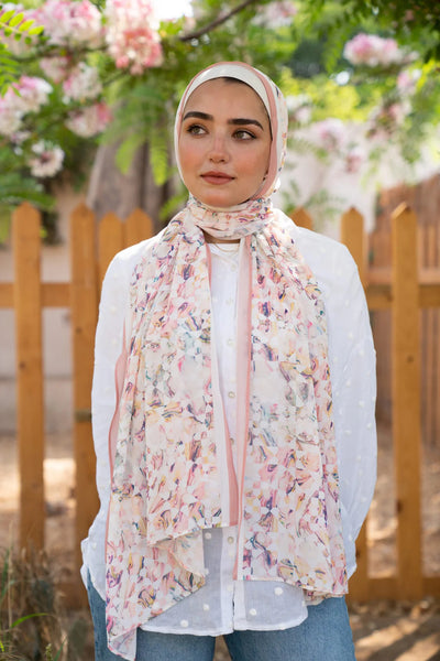 Pañuelo Hijab de Satén Estampado - Image 53